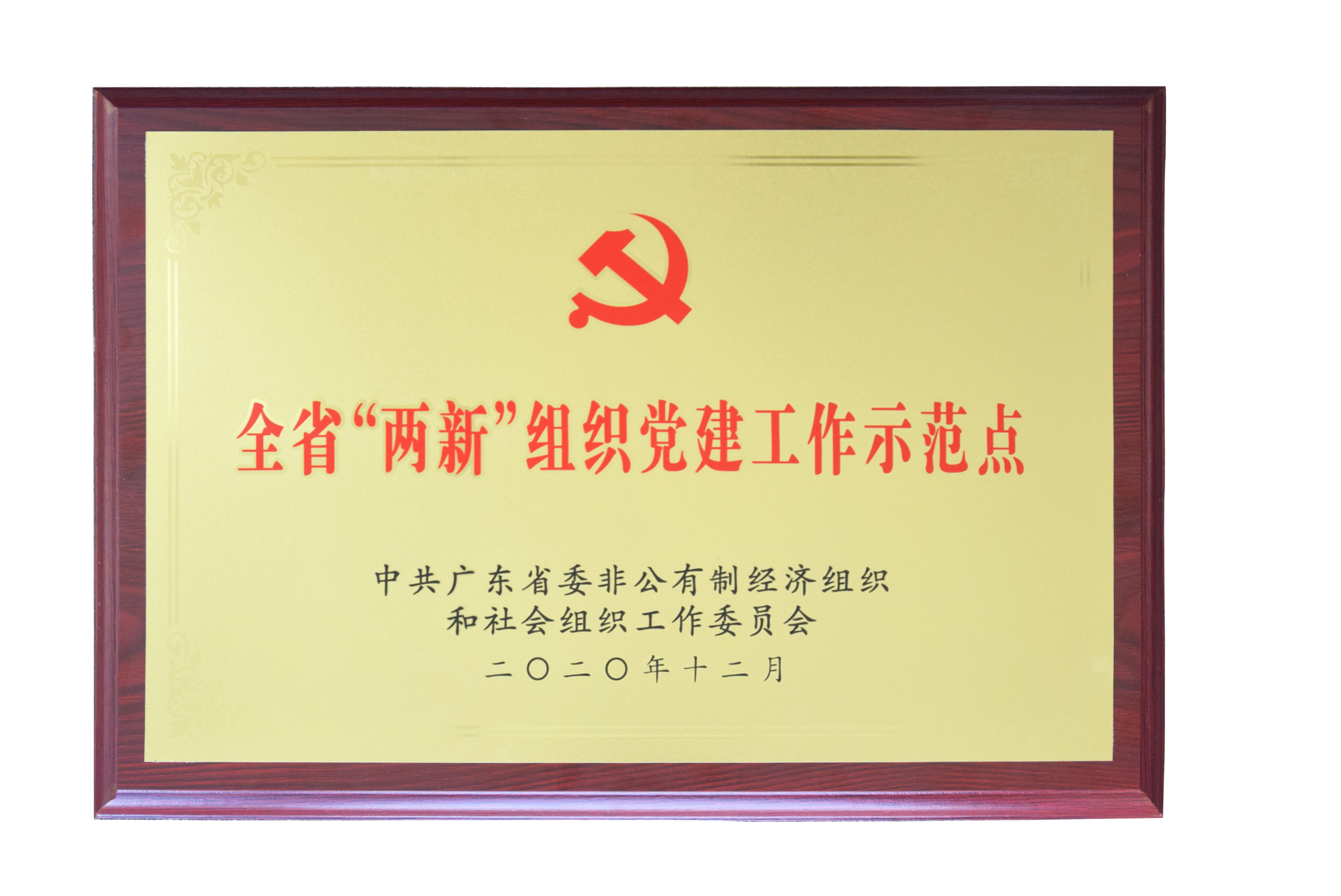 全省“兩新”組織黨建工作示范點